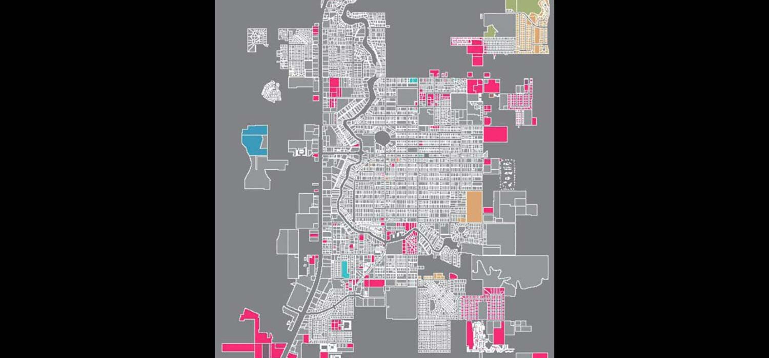 GIS zoning map for New Port Richey